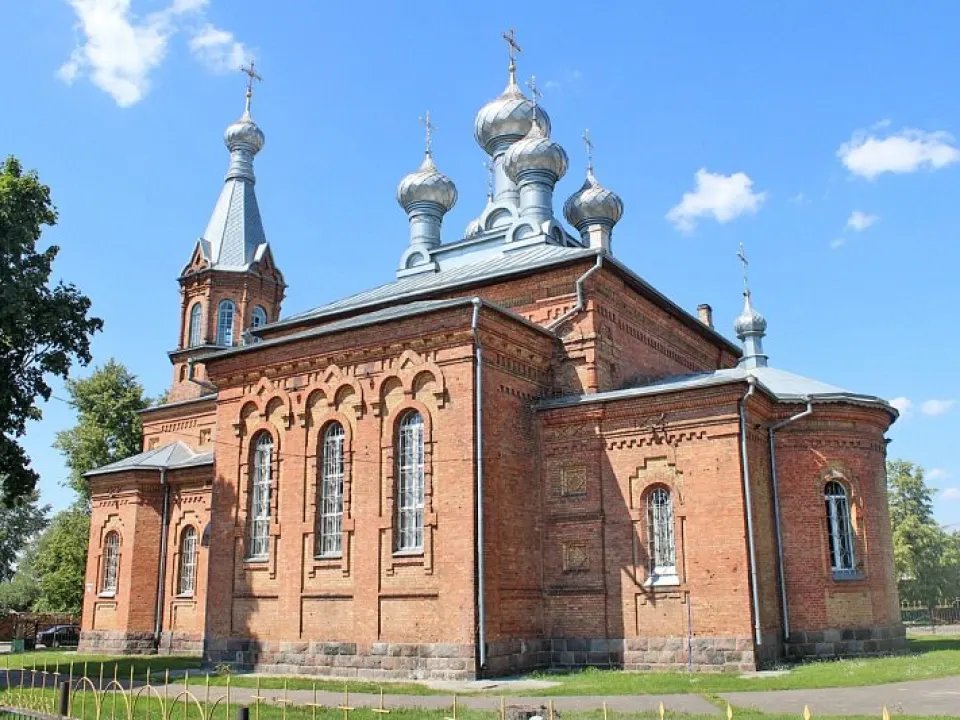 Visit the Cathedral of the Exaltation of the Holy Cross in Luninyets