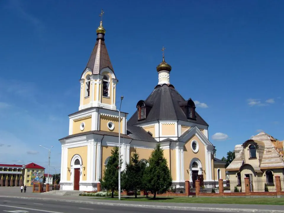 Visit the Assumption Cathedral in Rechytsa