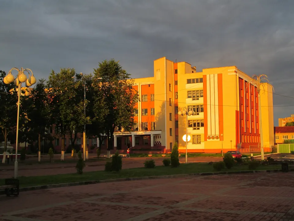 Walk through central Kalinkavičy