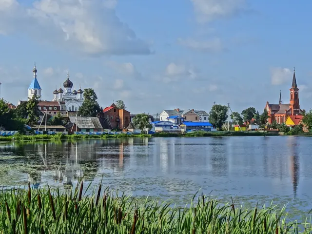 Walk along Lake Pastavy - Pastavy