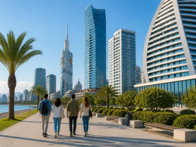 A modern architecture route through Batumi - Batumi