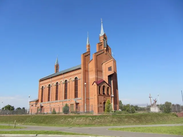 See the Church of Our Lady Thrice Wondrous in Masty - Mosty