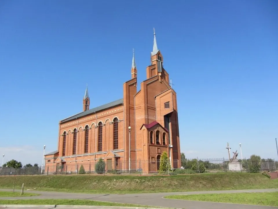 See the Church of Our Lady Thrice Wondrous in Masty