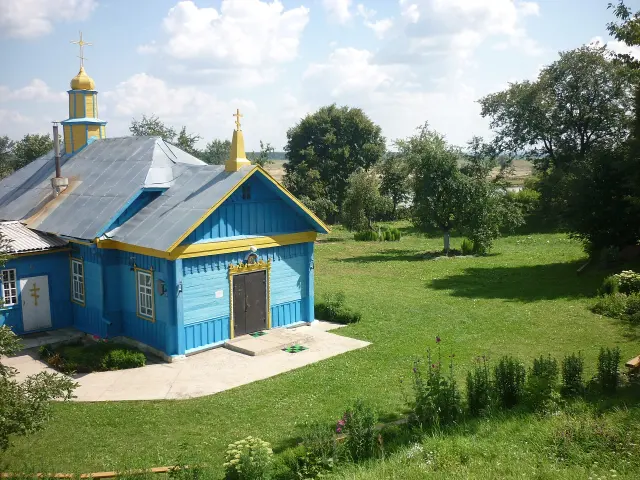 Climb to St Nicholas Church on Castle Hill - Krychaw