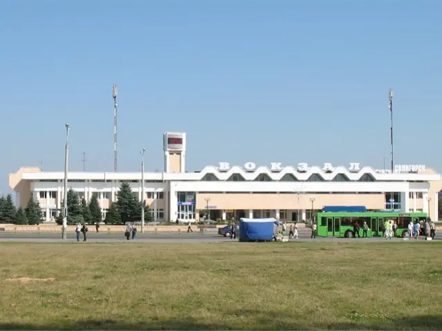 Study the architecture of Salihorsk Station - Salihorsk