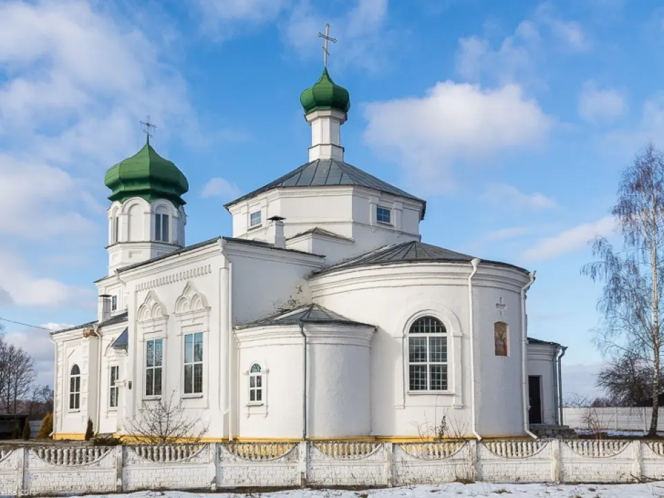 Visit the Dormition Church in Halyani