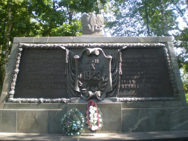 Take a trip to the memorial complex at Lienina - Horki